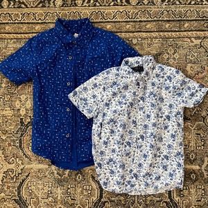 Boys Spring Summer Dressy Shirt Bundle Next Children's Place 5/6